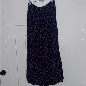 Aerie floral maxi skirt